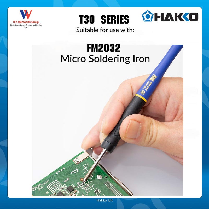 HAKKO Solder Tip,0.07 in. x 0.11 in.,Bent T30-J - Image 5